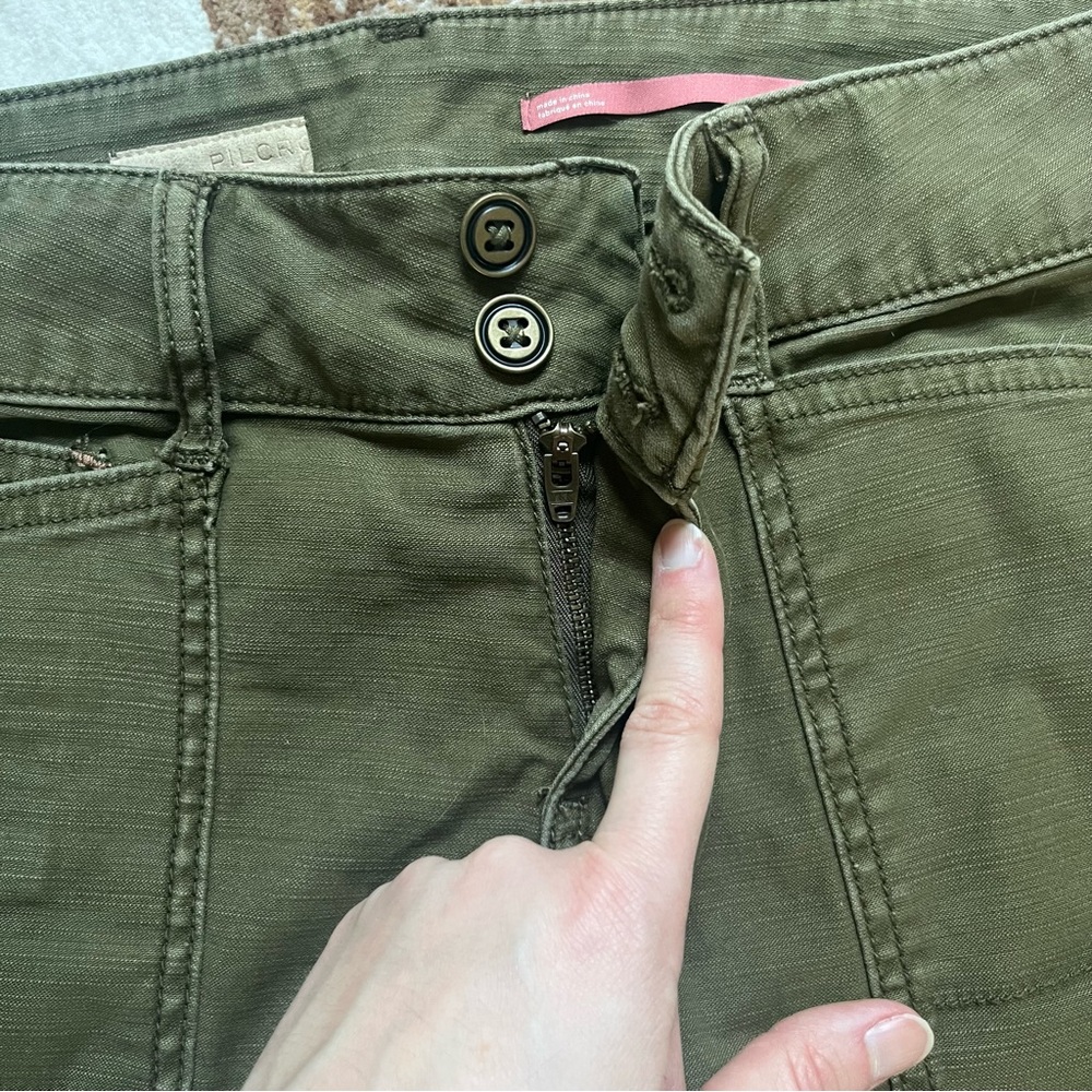 Pilcro Olive / Army Green Pilcro The Wanderer Pants - Picture 8 of 10